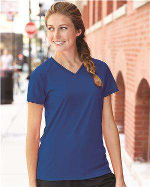 Brand: Badger | Style: 4162 | Product: B-Core Women's V-Neck Tee