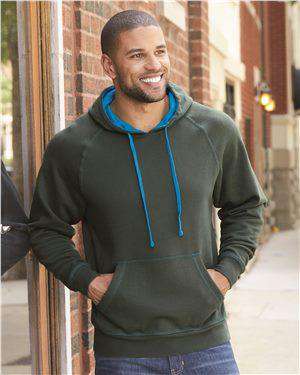 Brand: J. America | Style: 8883 | Product: Shadow Fleece Hooded Pullover Sweatshirt