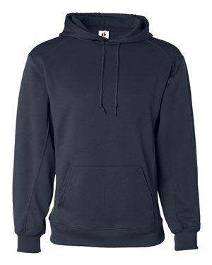 Moisture Manage Pouch Pockets Hoodie Sweatshirt Badger Sport Men s 1454 ClothingWarehouse