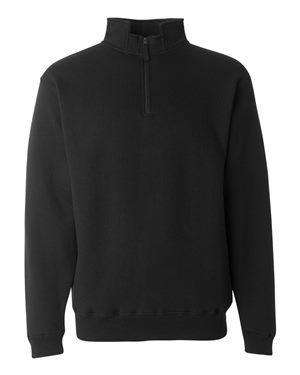 J America Men's Notched Collar 1/4-Zip Sweatshirt - 8634