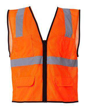 ML Kishigo Men's Six-Pocket Mesh Safety Vest - 1192