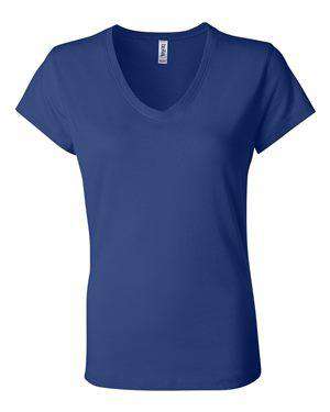 Bella + Canvas Women's Jersey V-Neck T-Shirt - 6005