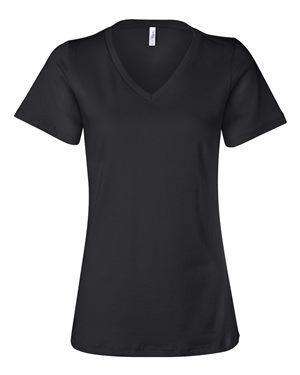 Bella + Canvas Women's Relaxed Jersey V-Neck T-Shirt - 6405