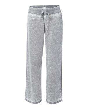 J America Women's Raw Edge Seam Sweatpants - 8914