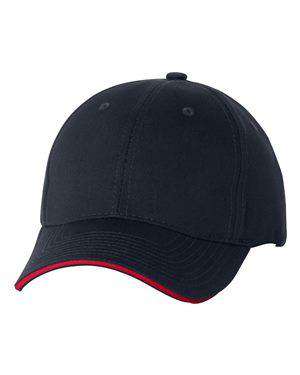 Valucap Mid-Profile Sandwich Twill Cap - VC950