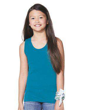 Brand: LAT | Style: 2690 | Product: Girls' Fine Jersey Tank Top