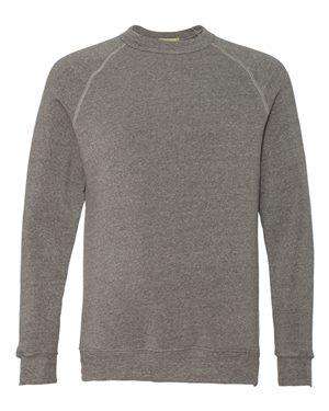 Alternative Men's Eco-Fleece Raglan Sweatshirt - 9575