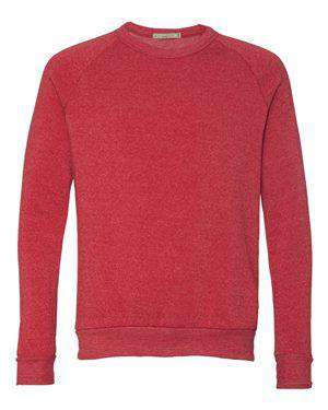 Alternative Men's Eco-Fleece Raglan Sweatshirt - 9575