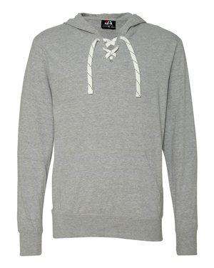 J America Men's Pouch Flatcord Hoodie Sweatshirt - 8231