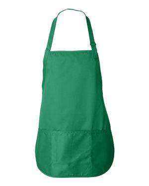 Liberty Bags Sara Three-Pocket Twill Bib Apron - 5507