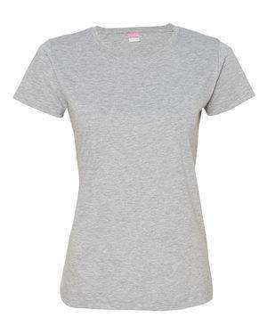 LAT Women's Fine Jersey Crew Neck T-Shirt - 3516