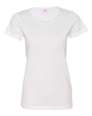 LAT Women's Fine Jersey Crew Neck T-Shirt - 3516