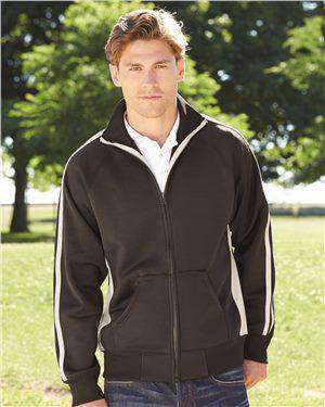 Brand: J. America | Style: 8858 | Product: Vintage Track Jacket