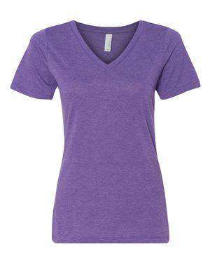 Bella + Canvas Women's Relaxed Jersey V-Neck T-Shirt - 6405