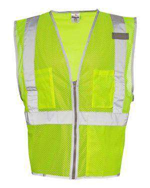 ML Kishigo Men's Three-Pocket Safety Vest - 1508