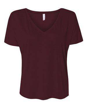 Bella + Canvas Women's Slouchy V-Neck T-Shirt - 8815