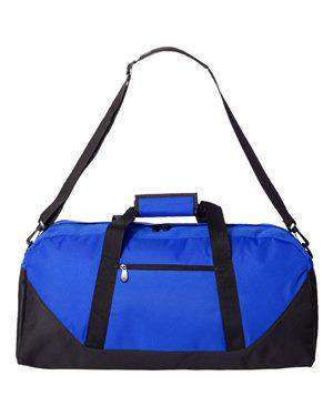 Liberty Bags Black Strap Duffel Bag - 2251