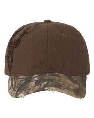 Dri Duck 3D Buck Twill Cap - 3307