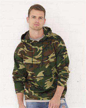 Brand: Code Five | Style: 3969 | Product: Adult Camo Pullover Fleece Hoodie