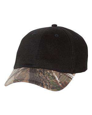 Kati Solid Crown Camouflage Cap - LC25