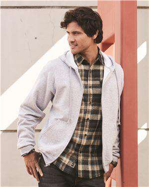 Brand: JERZEES | Style: 993MR | Product: NuBlend Full-Zip Hooded Sweatshirt