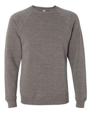 Independent Trading Unisex Slim Raglan Sweatshirt - PRM30SBC