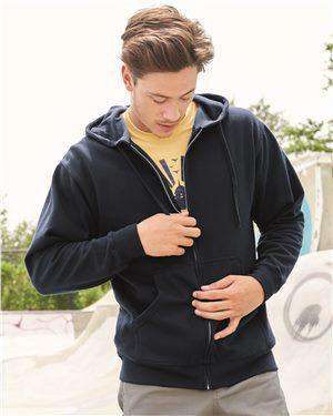Brand: Independent Trading Co. | Style: AFX4000Z | Product: Full-Zip Hooded Sweatshirt