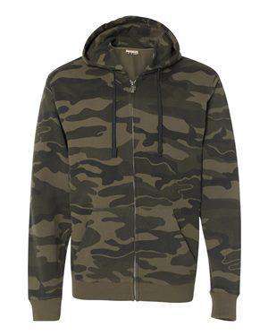 Burnside Men's Camouflage Hoodie Sweatshirt - 8615