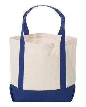 Liberty Bags Small Canvas Boat Tote Bag - 8867