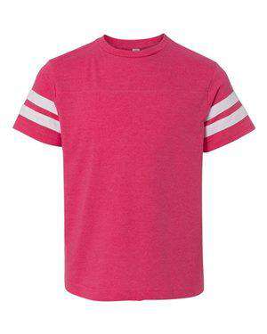 LAT Youth Fine Jersey Football T-Shirt - 6137