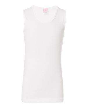 LAT Girl's Jersey Scoop Neck Tank Top - 2690