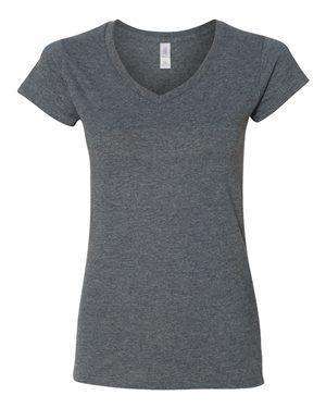 Gildan Women's Softstyle® V-Neck T-Shirt - 64V00L