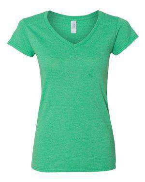 Gildan Women's Softstyle® V-Neck T-Shirt - 64V00L