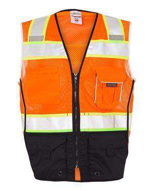 ML Kishigo Men's Black Series® Mesh Safety Vest - 1516