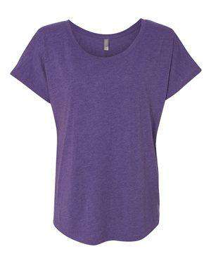 Next Level Women's Tri-Blend Dolman Top - 6760