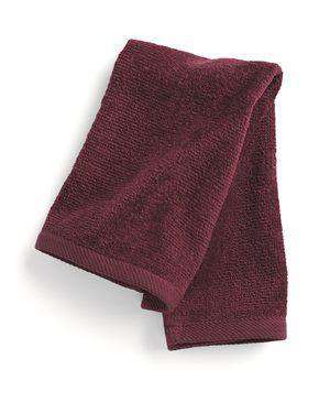 Brand: Q-Tees | Style: T600 | Product: Hemmed Fingertip Towel