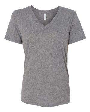 Bella + Canvas Women's Relaxed Jersey V-Neck T-Shirt - 6405