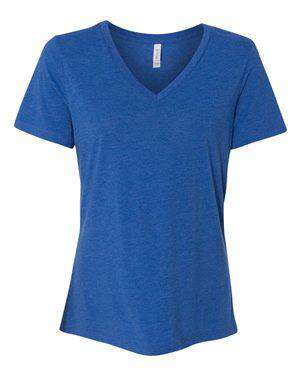 Bella + Canvas Women's Relaxed Jersey V-Neck T-Shirt - 6405