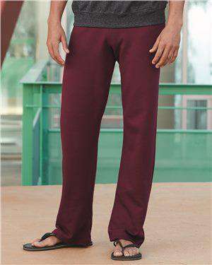 Brand: JERZEES | Style: 974MPR | Product: NuBlend® Open Bottom Sweatpants with Pockets