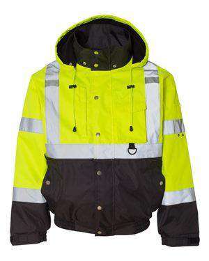 ML Kishigo Men's Hi-Visibility Ripstop Bomber Jacket - 131