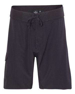 Burnside Men's Drawcord Pocket Board Shorts - 9371