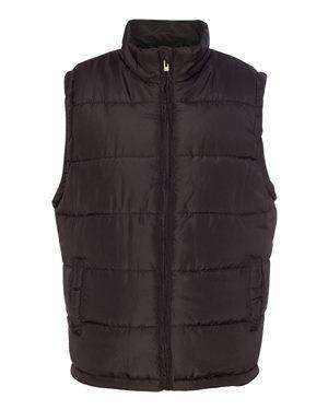 Burnside Men's Insulated Full-Zip Puffer Vest - 8700