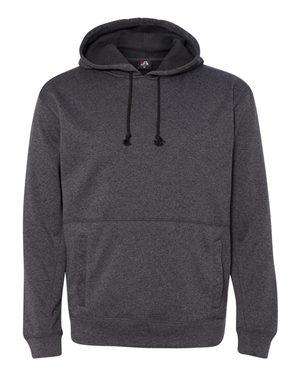 J America Men's Fleck Fleece Hoodie Sweatshirt - 8613