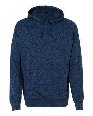 J America Men's Fleck Fleece Hoodie Sweatshirt - 8613