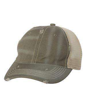 Sportsman Dirty-Washed Mesh Trucker Cap - 3150