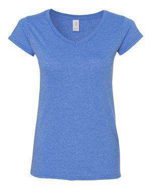 Gildan Women's Softstyle® V-Neck T-Shirt - 64V00L