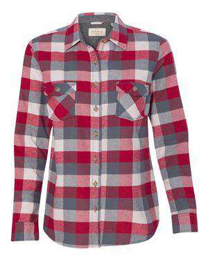 Weatherproof Women's Long Sleeve Flannel Shirt - W164761