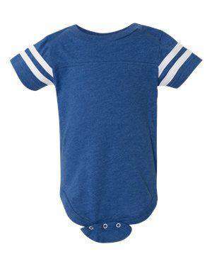 Rabbit Skins Infant Football Bodysuit - 4437