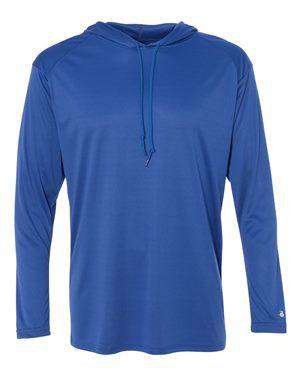 Badger Sport Men's Long Sleeve Hoodie T-Shirt - 4105