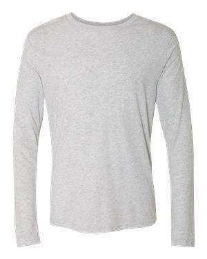 Next Level Men's Tri-Blend Long Sleeve Crew T-Shirt - 6071